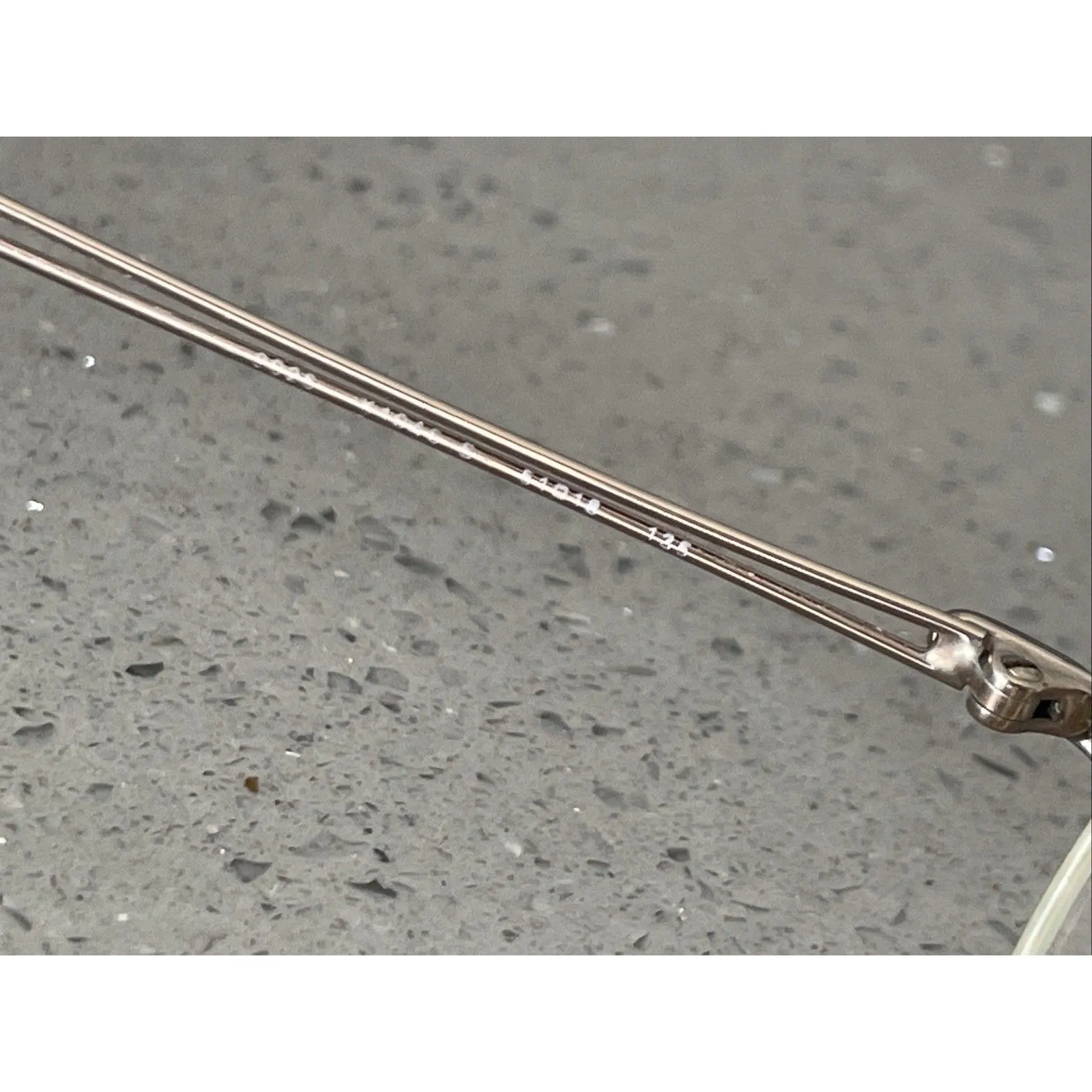 Anne Klein Eyeglasses 50-18-135 2025 K1046 Gold bronze half rim Frames ONLY - Image 16