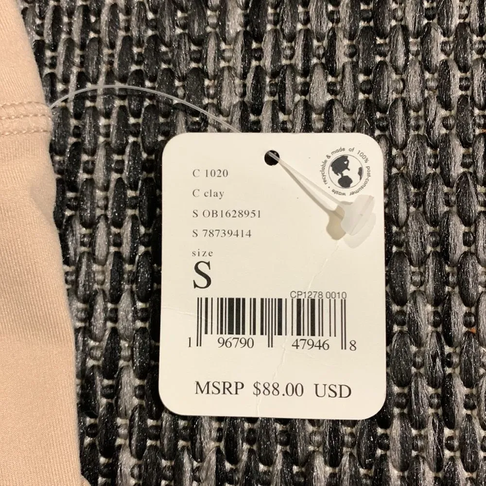 FREE PEOPLE Clay Out of Your League Ankle-Length Leggings Yoga size S - Image 6