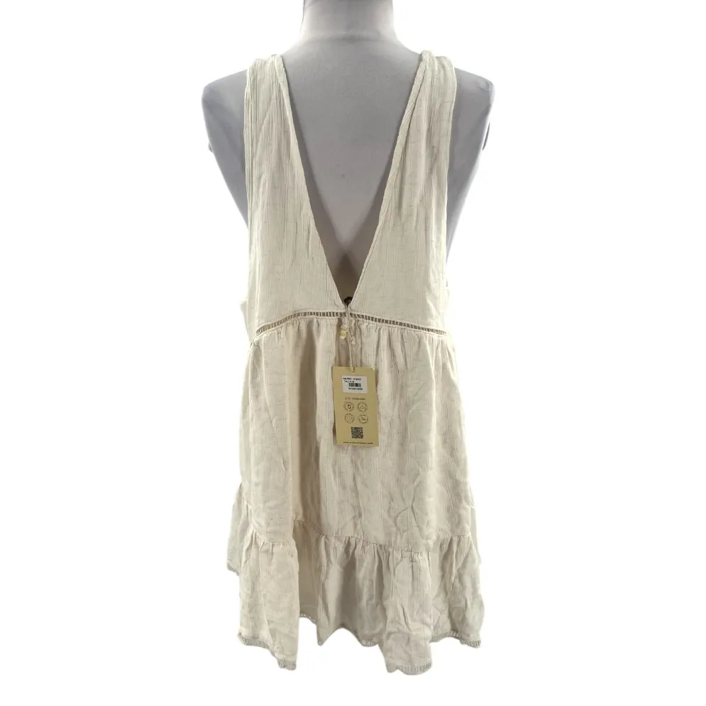 NWT Anthropologie Malai Salt Sleeveless Mini Swing Dress Sz M - Image 5
