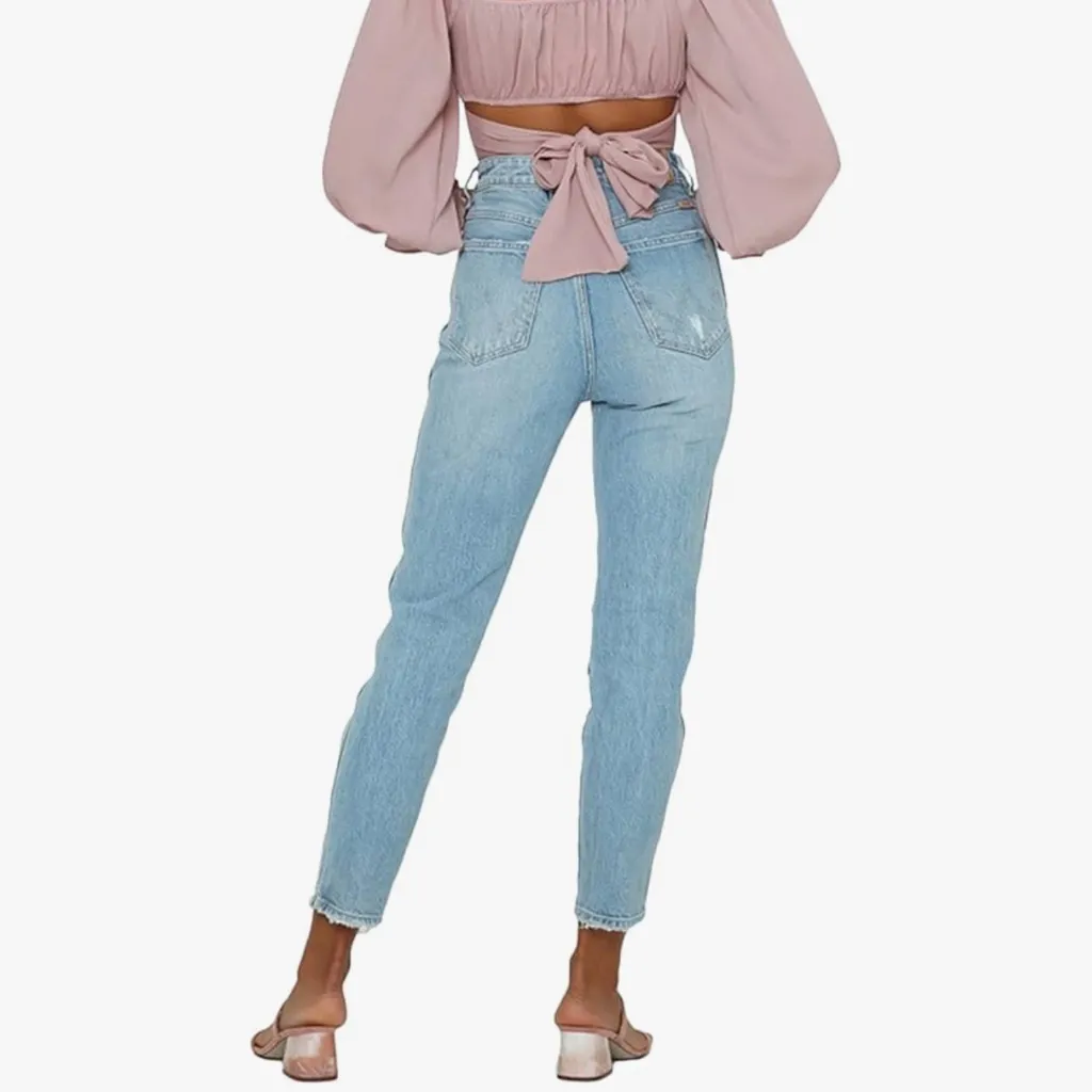 Lyaner tie back top - Image 5