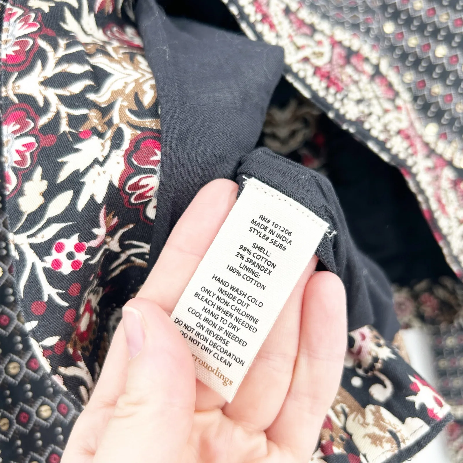 NWT Soft Surroundings Womens Sequin Beaded‎ Mandala Bolero Crop Blazer Jacket 1X - Image 7