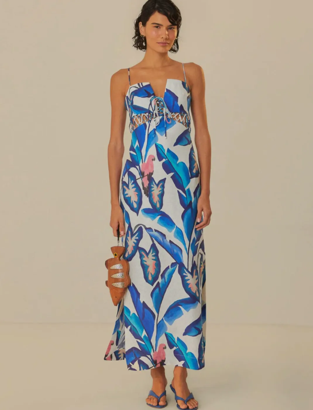 Farm Rio Maxi Dress Floral - Image 6