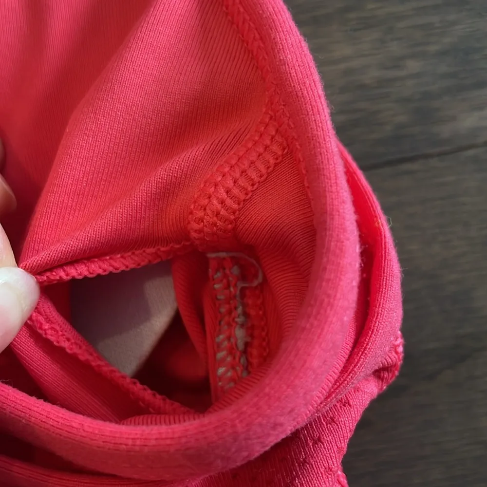 Lorna Jane Pink Strappy Sports Bra - Size XS - Image 5