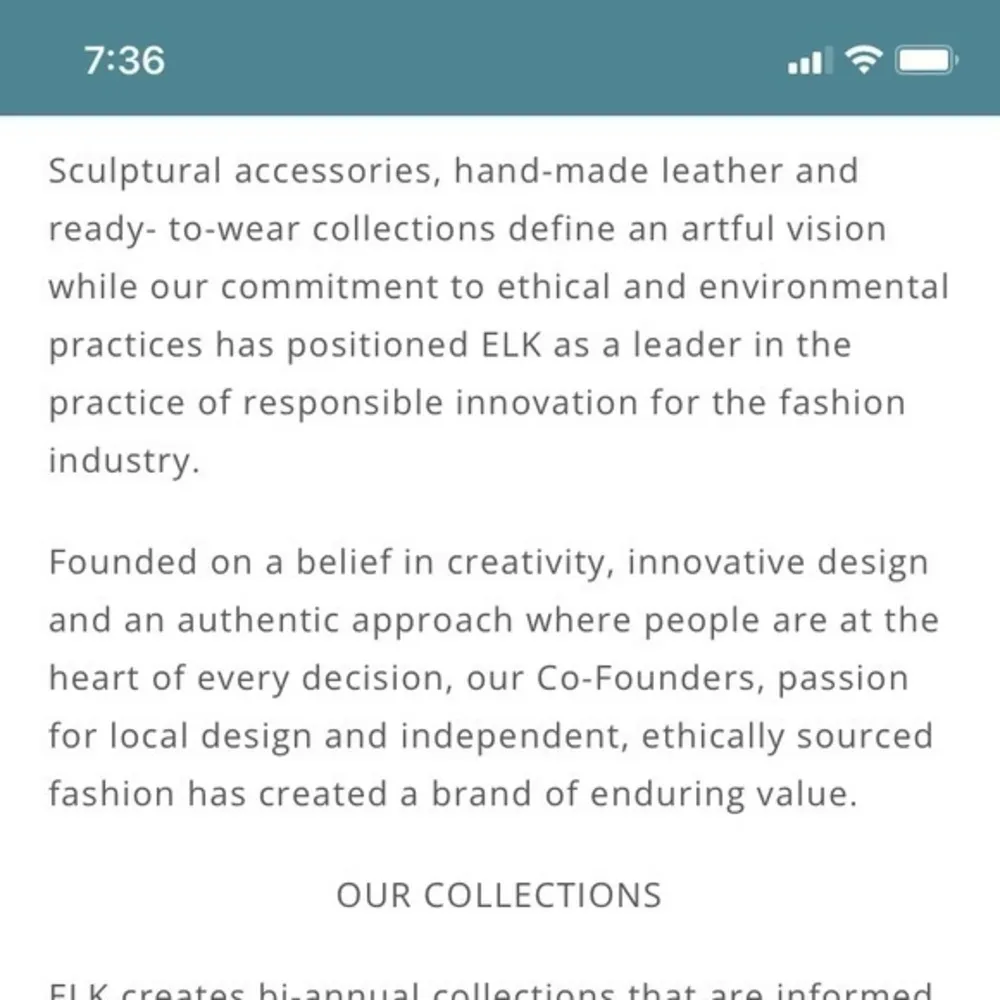 ELK dark grey Boucle Wool blend, oversized shift dress w/cut - Image 12