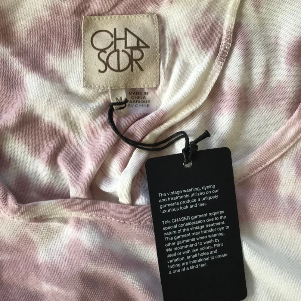 nwt // chaser ruffle tie dye with tulip back top - Image 7