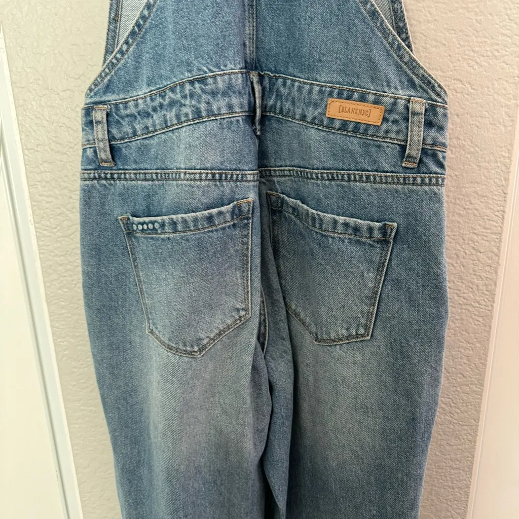 BlankNYC • Denim Overalls • Ripped/Distressed • Size 26 - Image 11