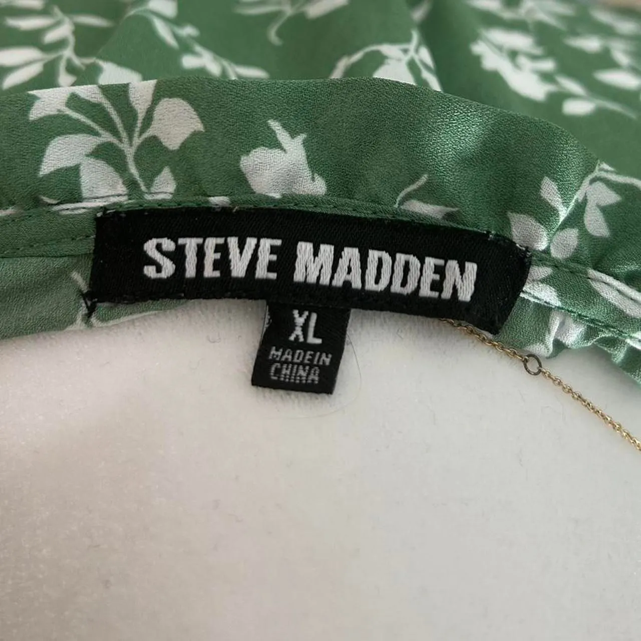 Steve Madden Women's Green Dress - Image 4