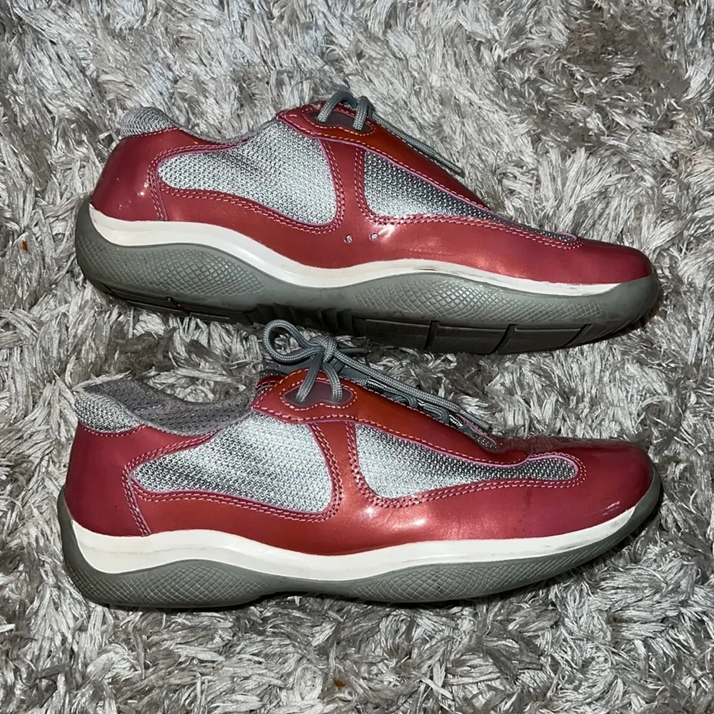 Prada‎ PATENT LEATHER TRAINERS - Image 2