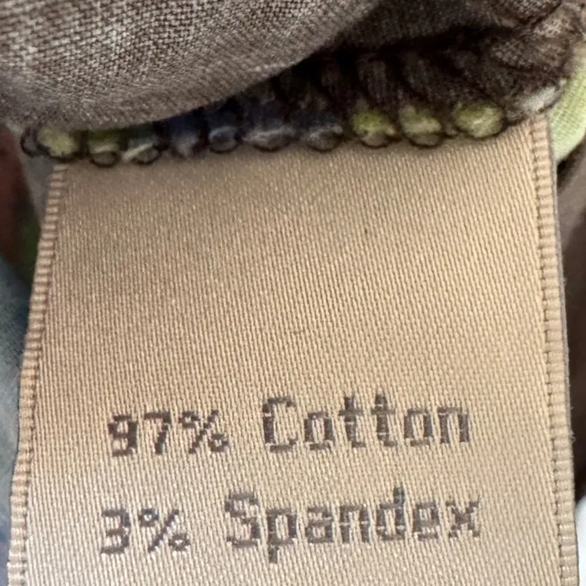 Lauren Canrad sz 4 Womens Bustier Strappy Floral Cotton Zip Up Sundress Vacation - Image 4