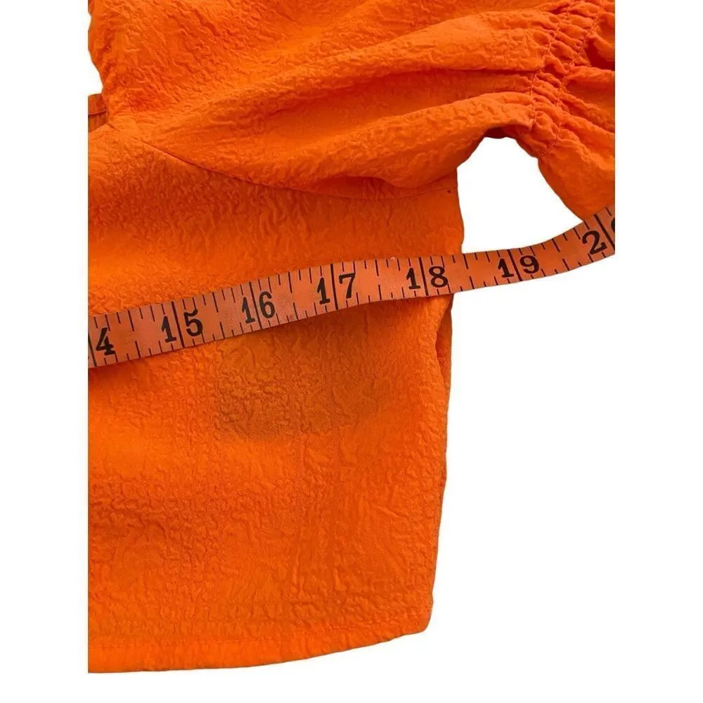 Flawed Divided by H&M Crop Top Cut Out Sexy Cropped Blouse Beach Coastal Summer - Image 10