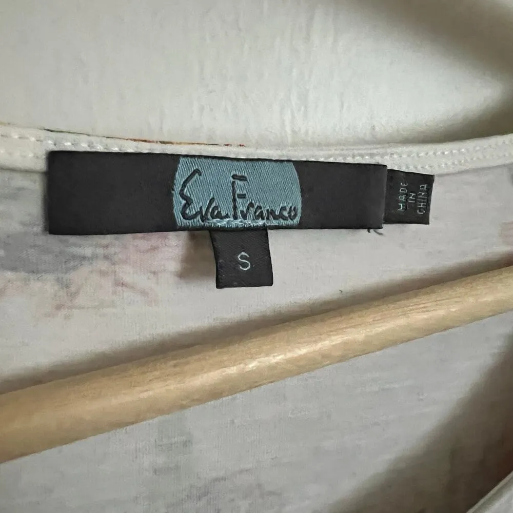 Anthropologie Eva Franco Cactus Tee Women's Blouse Top Shirt S Cacti Succulent - Image 5