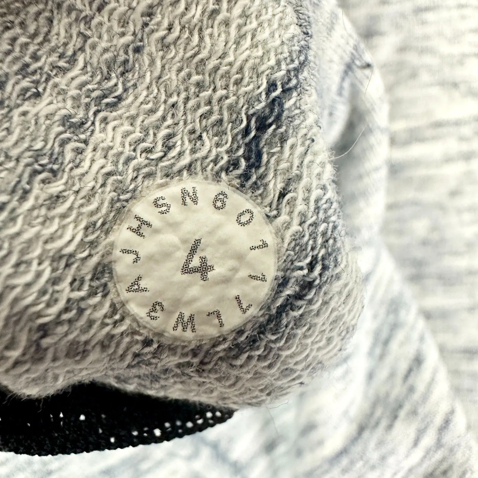 Lululemon Cut Above Hoodie Size 4 Heathered Space Dyed Gris French Terry - Image 8