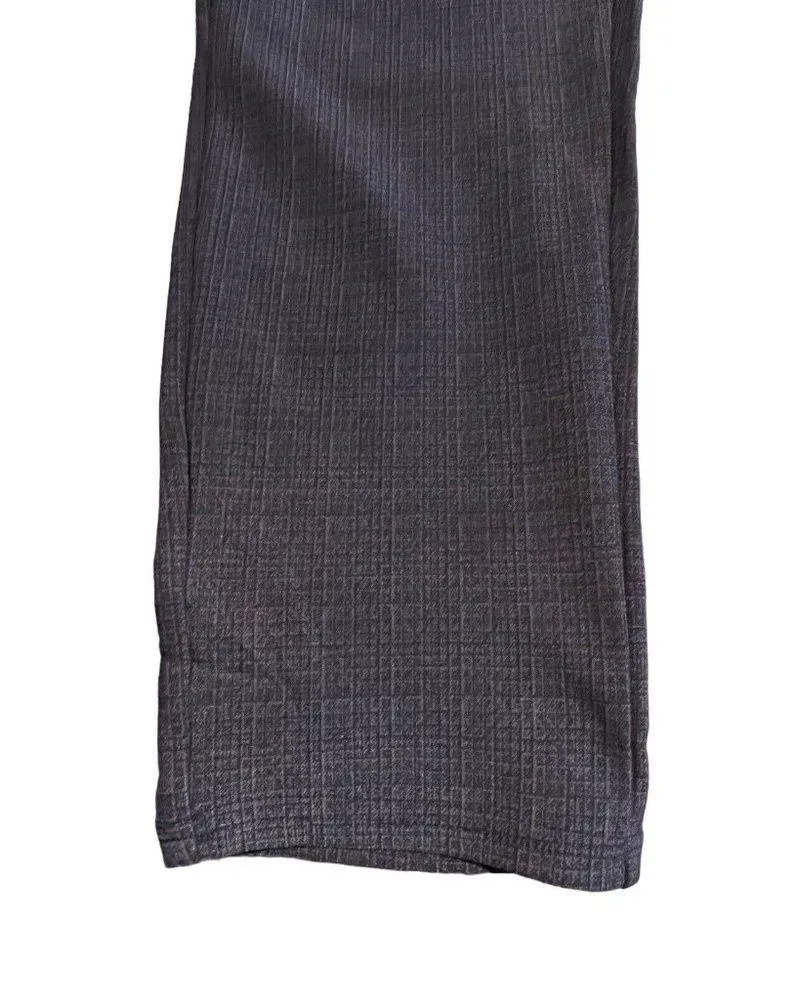 Dark Blue Women’s Nadine West Size XL Crosshatch Plaid Tapered Leg Stretch Pant - Image 5