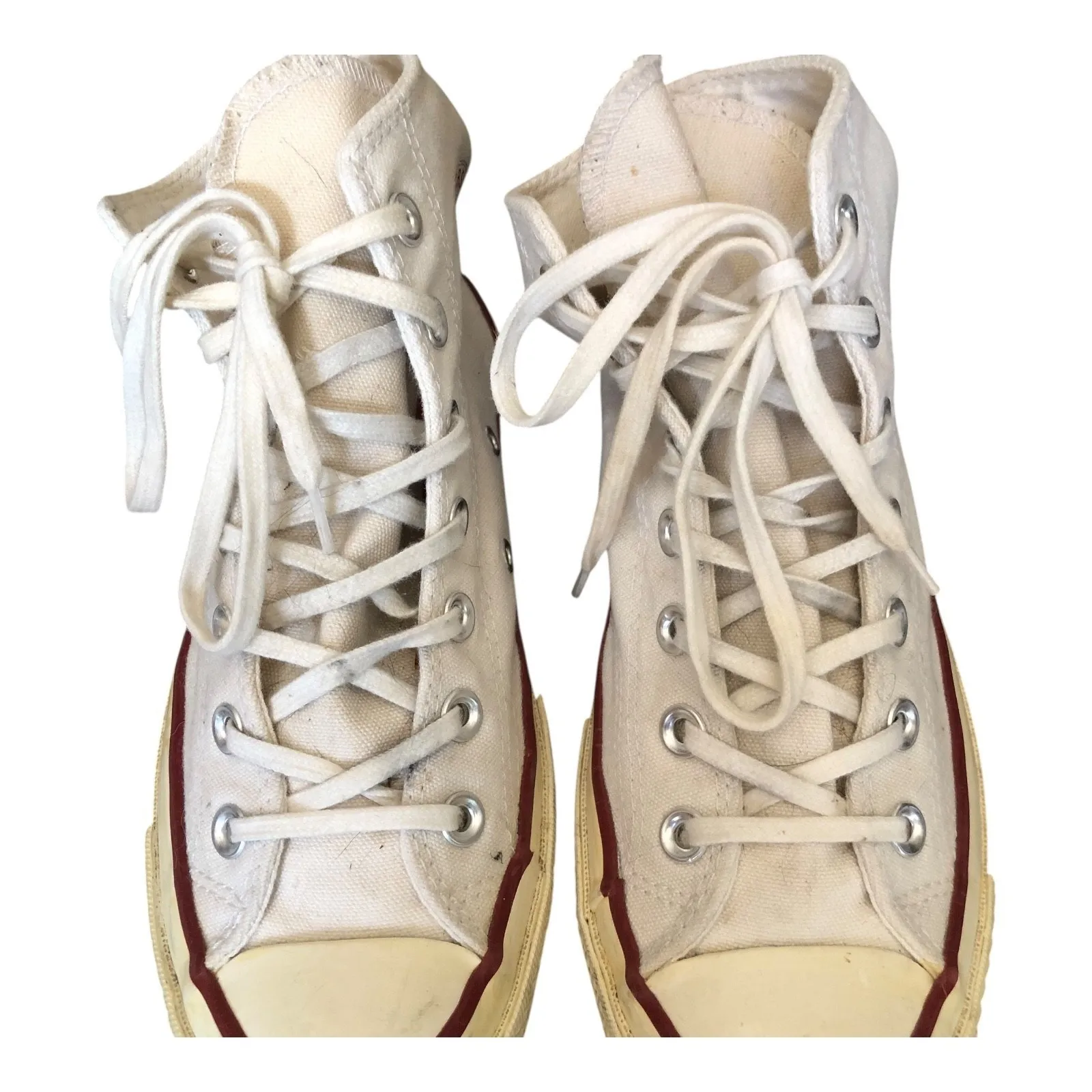 Converse Chuck Taylor All Star White Athletic Shoes High Top Unisex Size M5 W7 - Image 2