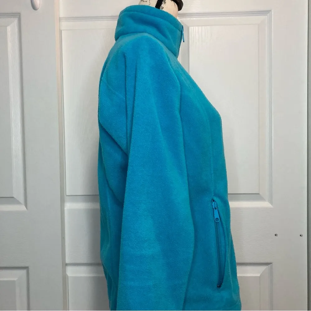 Columbia Mock Neck Zip Up Fleece - Image 5