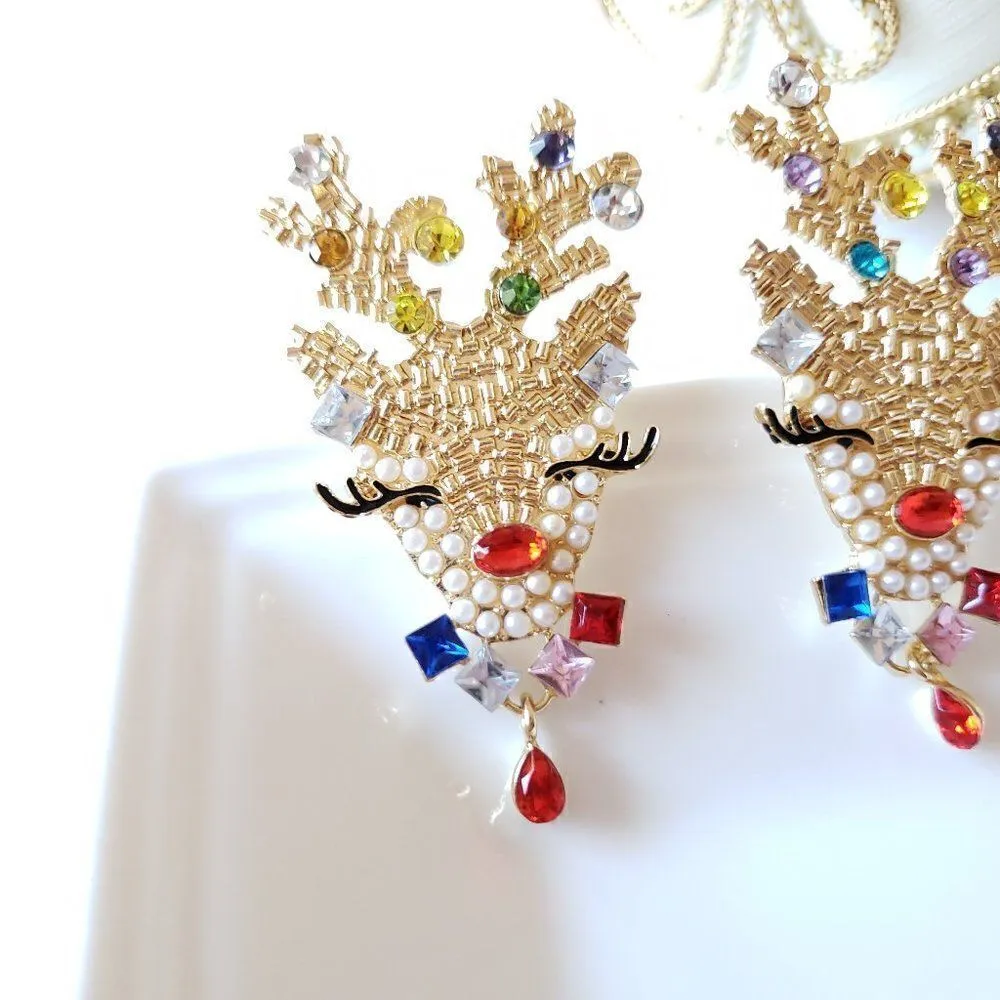 New! Baublebar Reindeer Earrings  - Image 5