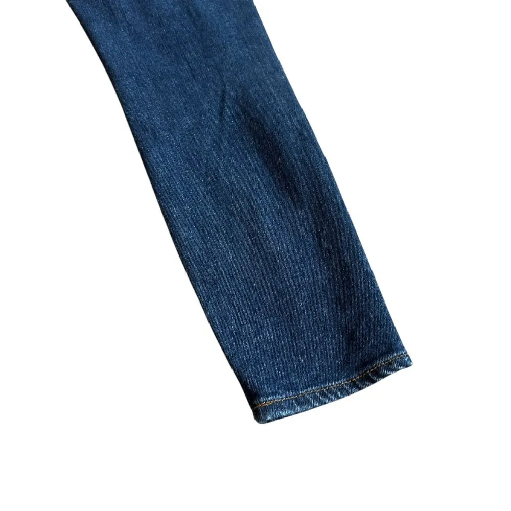 Good American Good Waist Chewed Pocket Jeans Skinny Stretch Size 8/29 Women's - Image 8