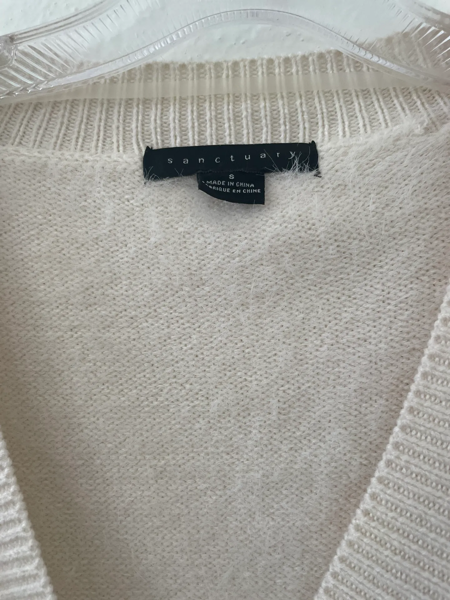 Sanctuary Cream Sweater - Image 3