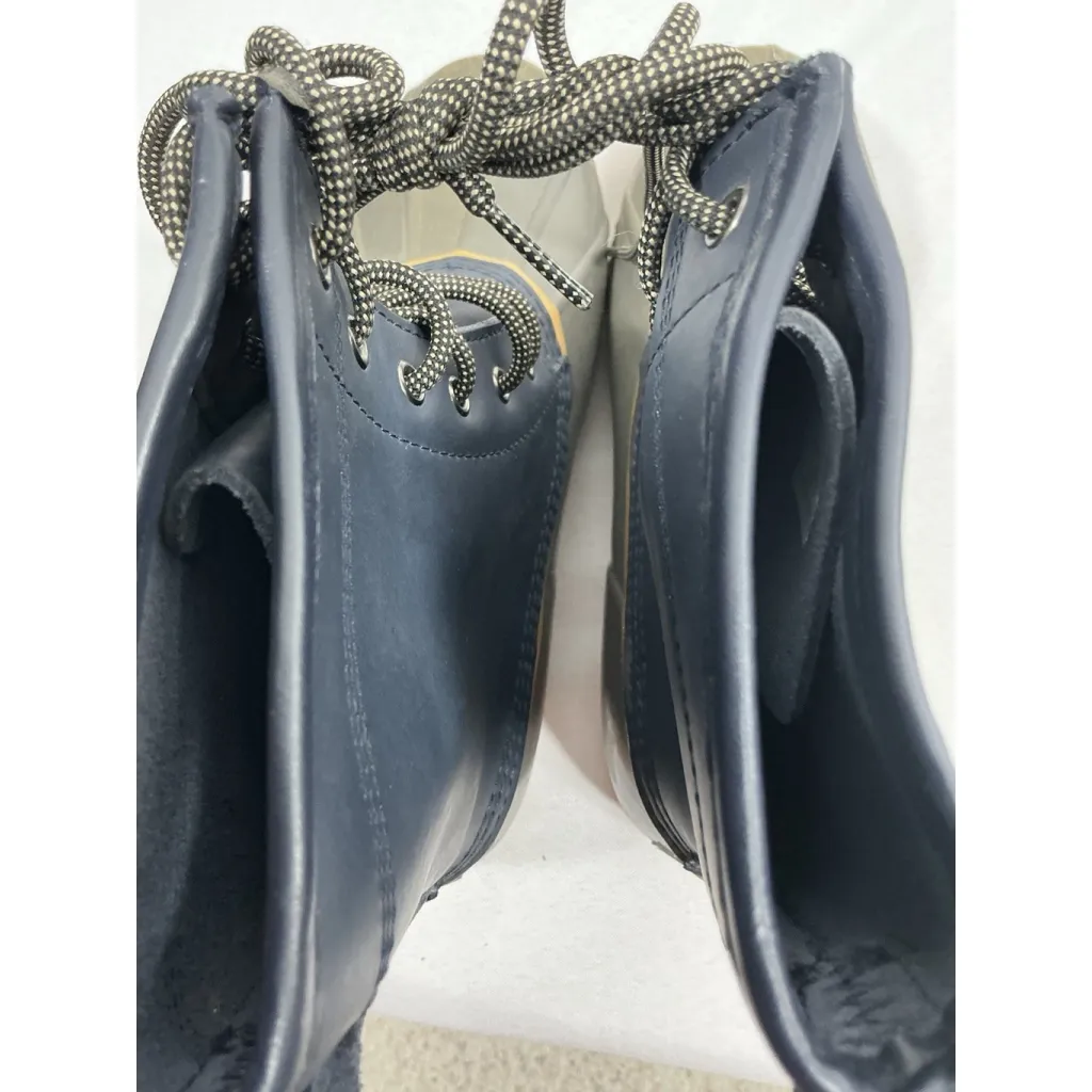Womans Landsend Midcalf Duck boots 8B Green Blue Laceup NWOT Size 8 - Image 6