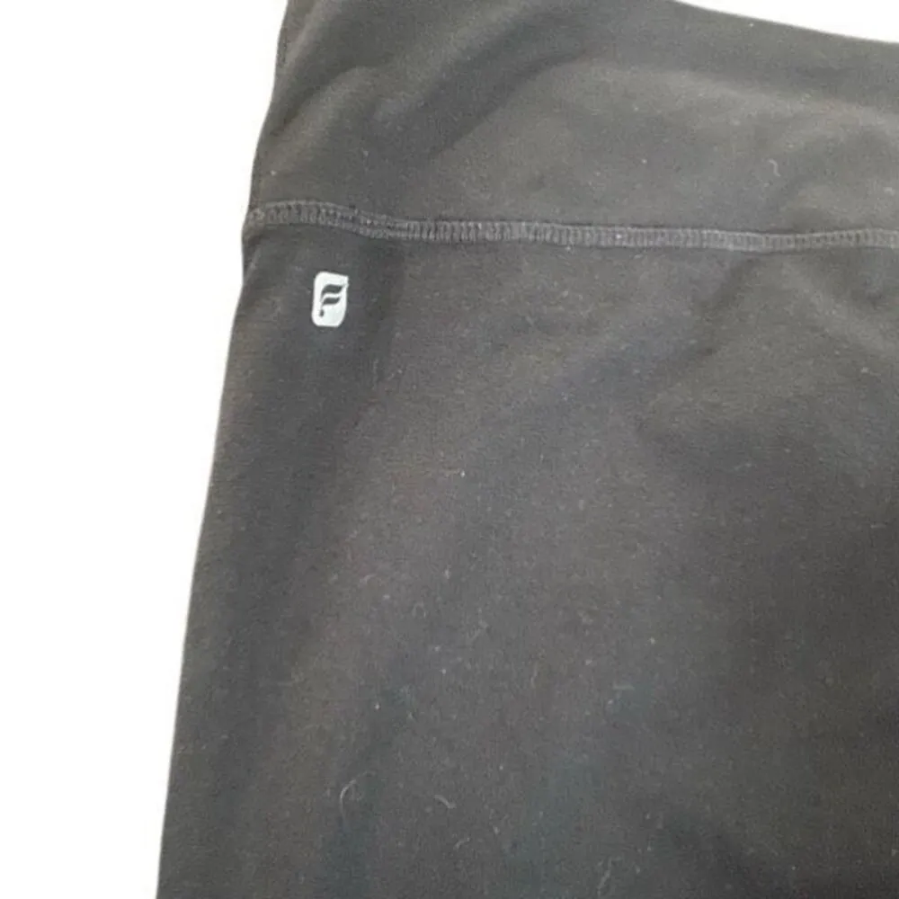 Fabletics large black athletic cropped leggings - Image 4