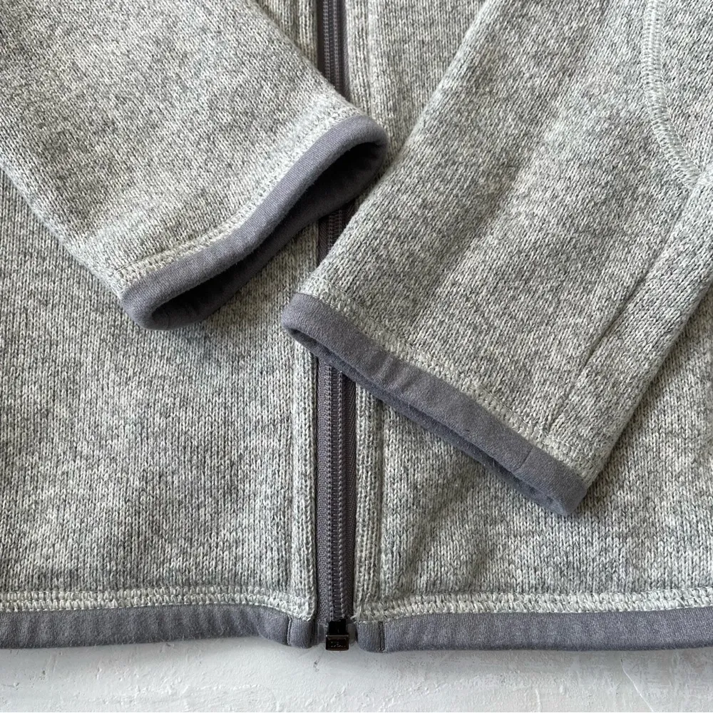 Women's Better Sweater Jacket Natural Grey Size S - Image 8