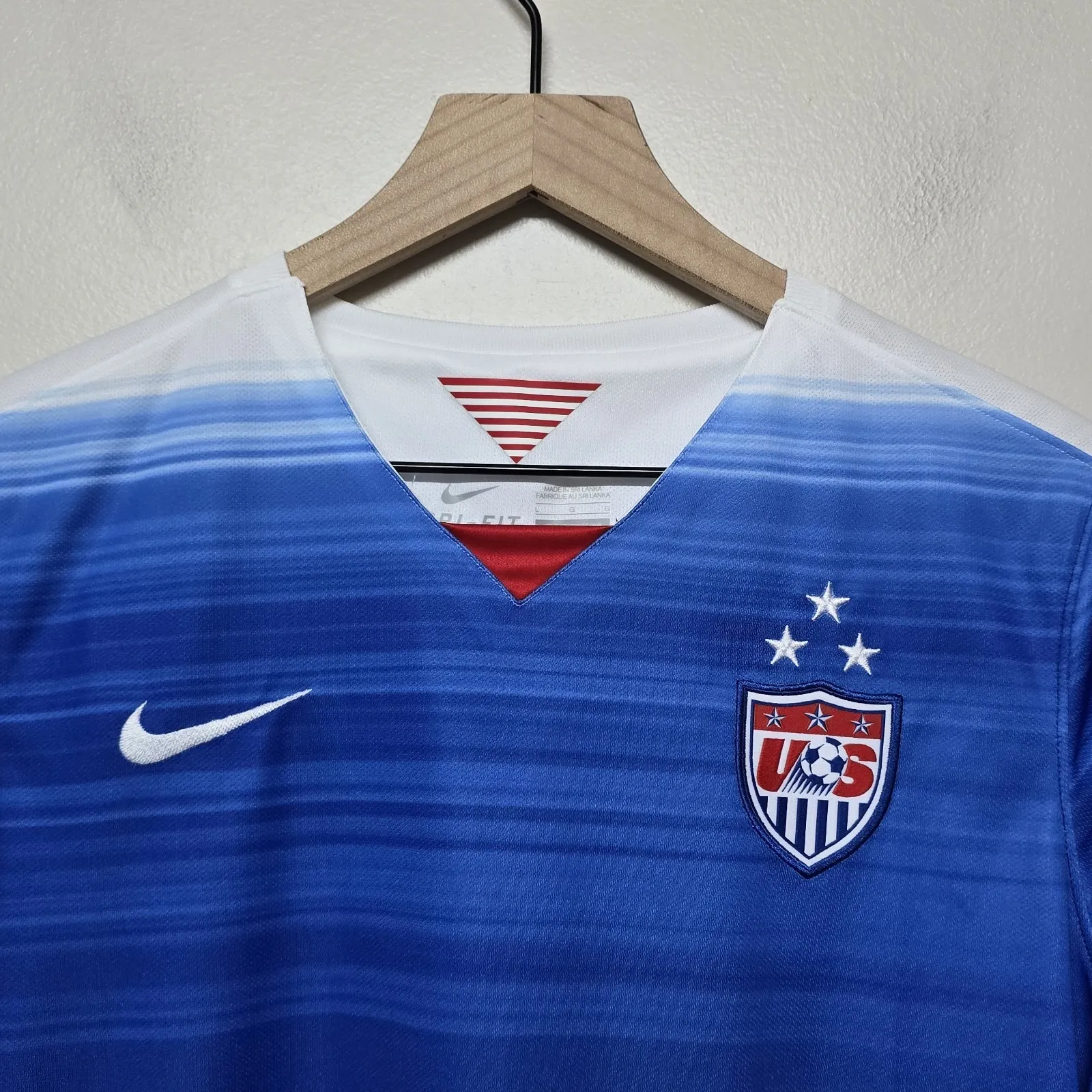 Nike Dri Fit 2015‎ USWNT Women's Teams USA Soccer Jersey Size Large NWT - Image 3