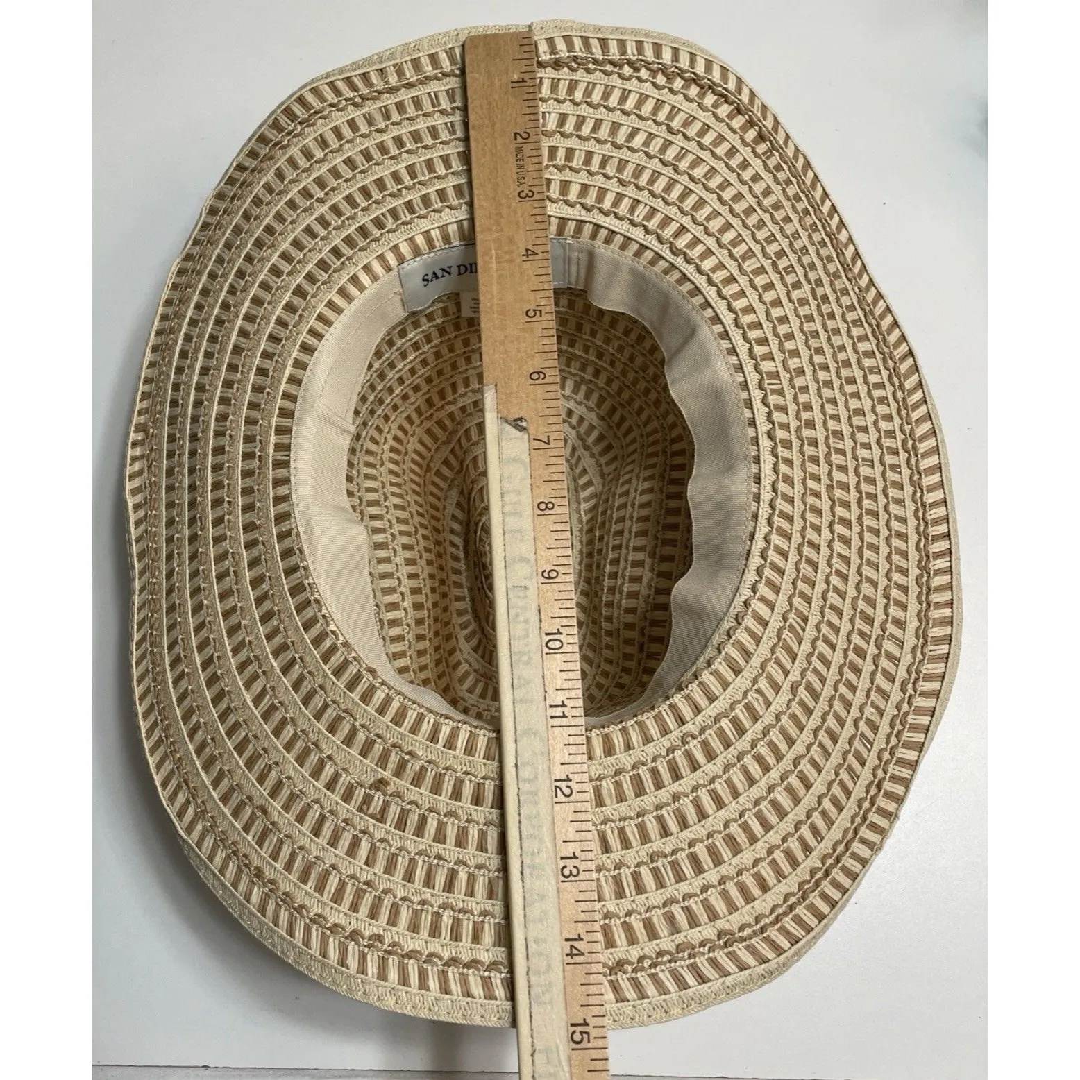 San Diego Hat Company Cowboy Hat Mixtec Looped Crochet Braided Band SDHC NWT - Image 7