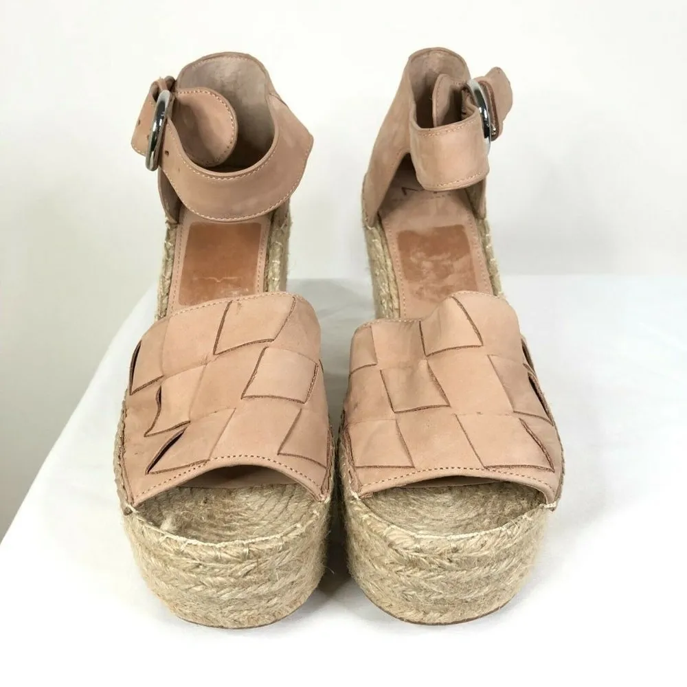 Marc Fisher Womens Sandals Espadrille Wedge 10 - Image 2