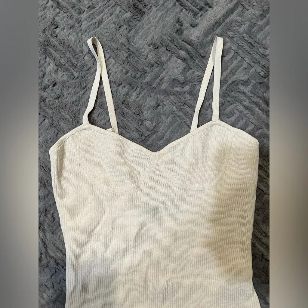 NWOT Zara Cream ‎ bodysuit - Image 2