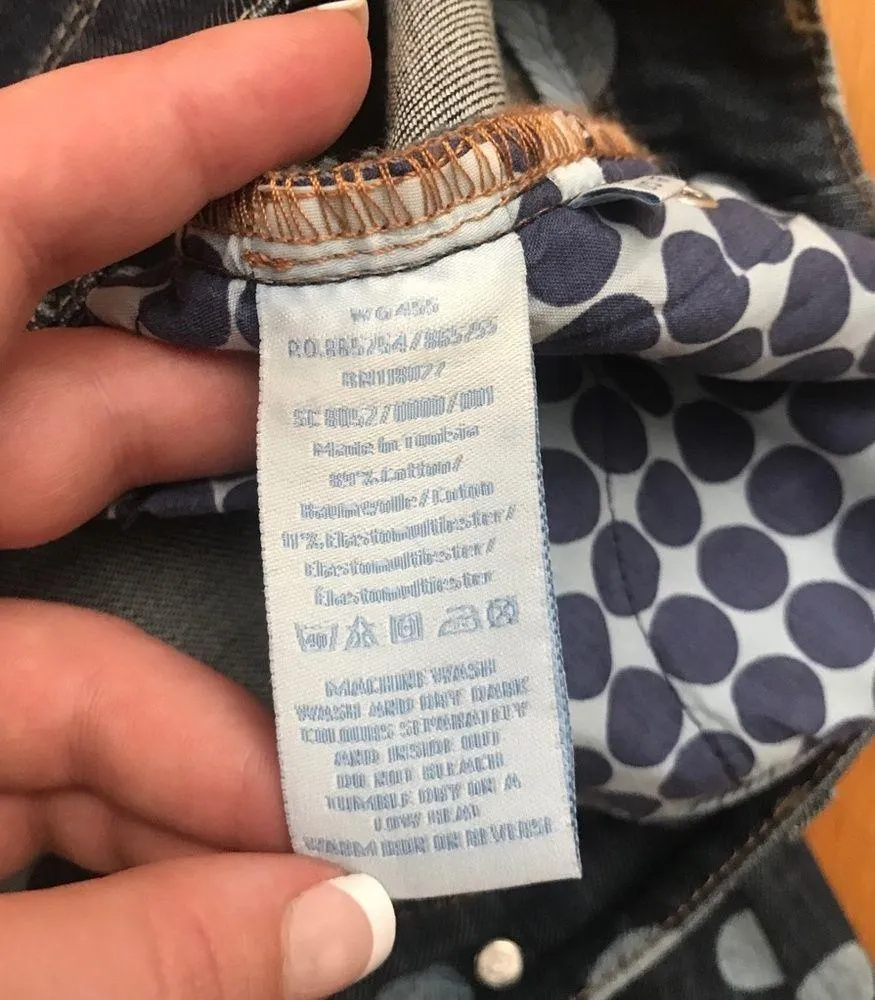 BODEN Dot Jean Skirt 4 - Image 3