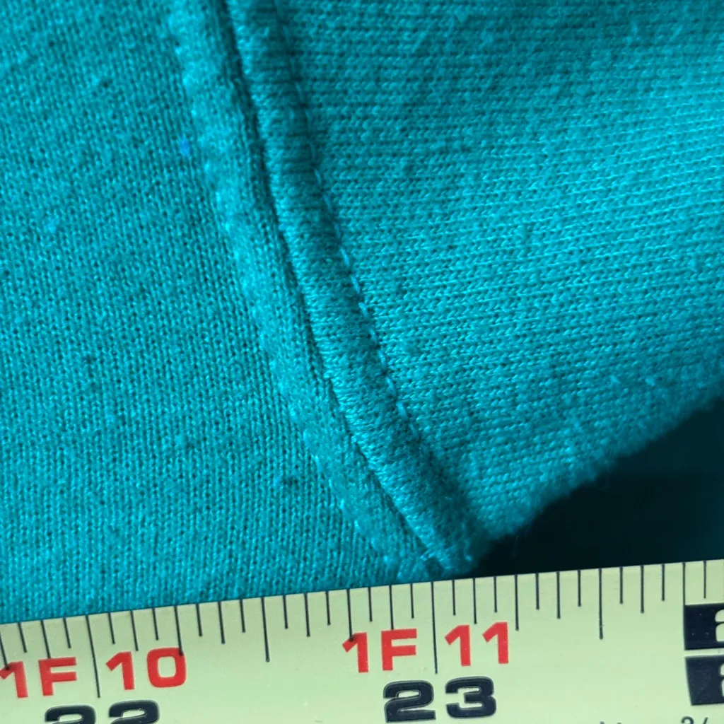 Unbranded KA Smiley Face Hoodie 'What If It All Goes Right' Sorority KA XL Green - Image 5