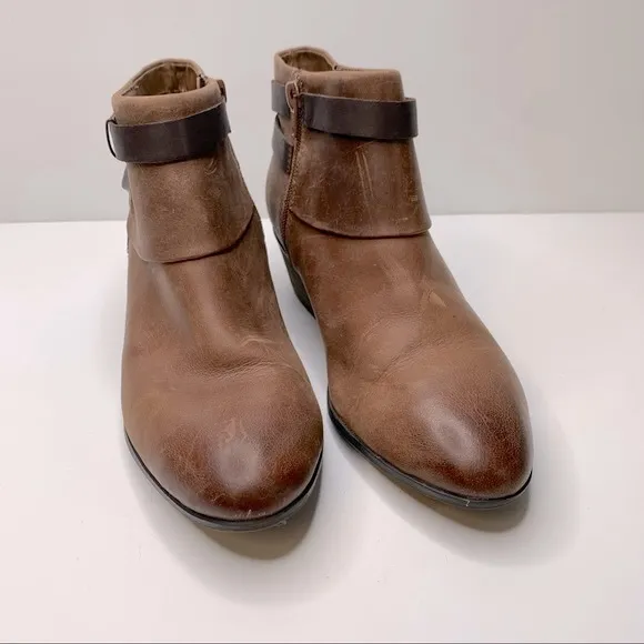 Clarks‎ Collection’s Spye Comet Brown Nubuck Ankle Boots - Image 3