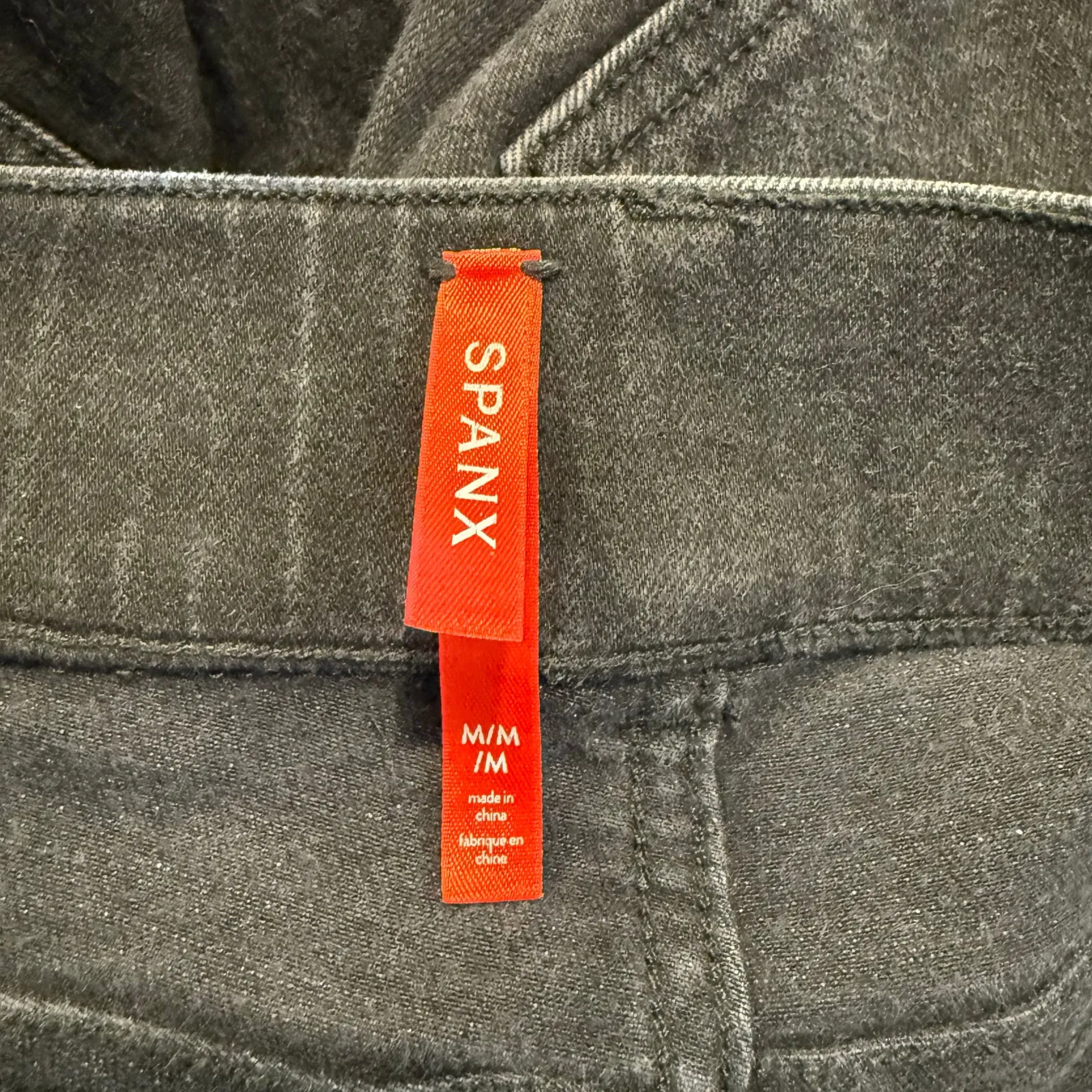 Spanx Women’s Black Skinny Ankle Jeans Size M - Image 3