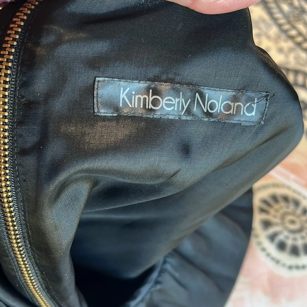 Designer dress black sleeveless Kimberly Noland M New - Image 6