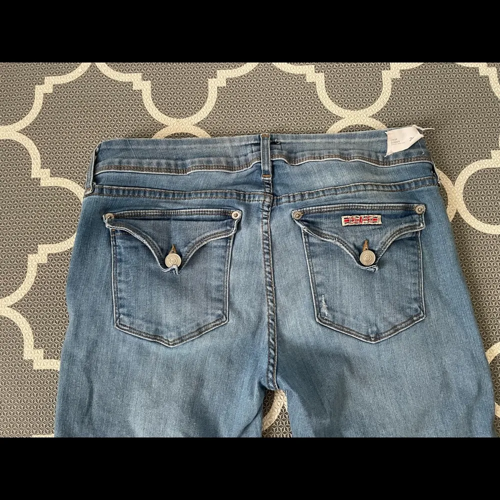 Hudson Ginny Crop Straight Leg Jeans Size 29 in EUC - Image 4