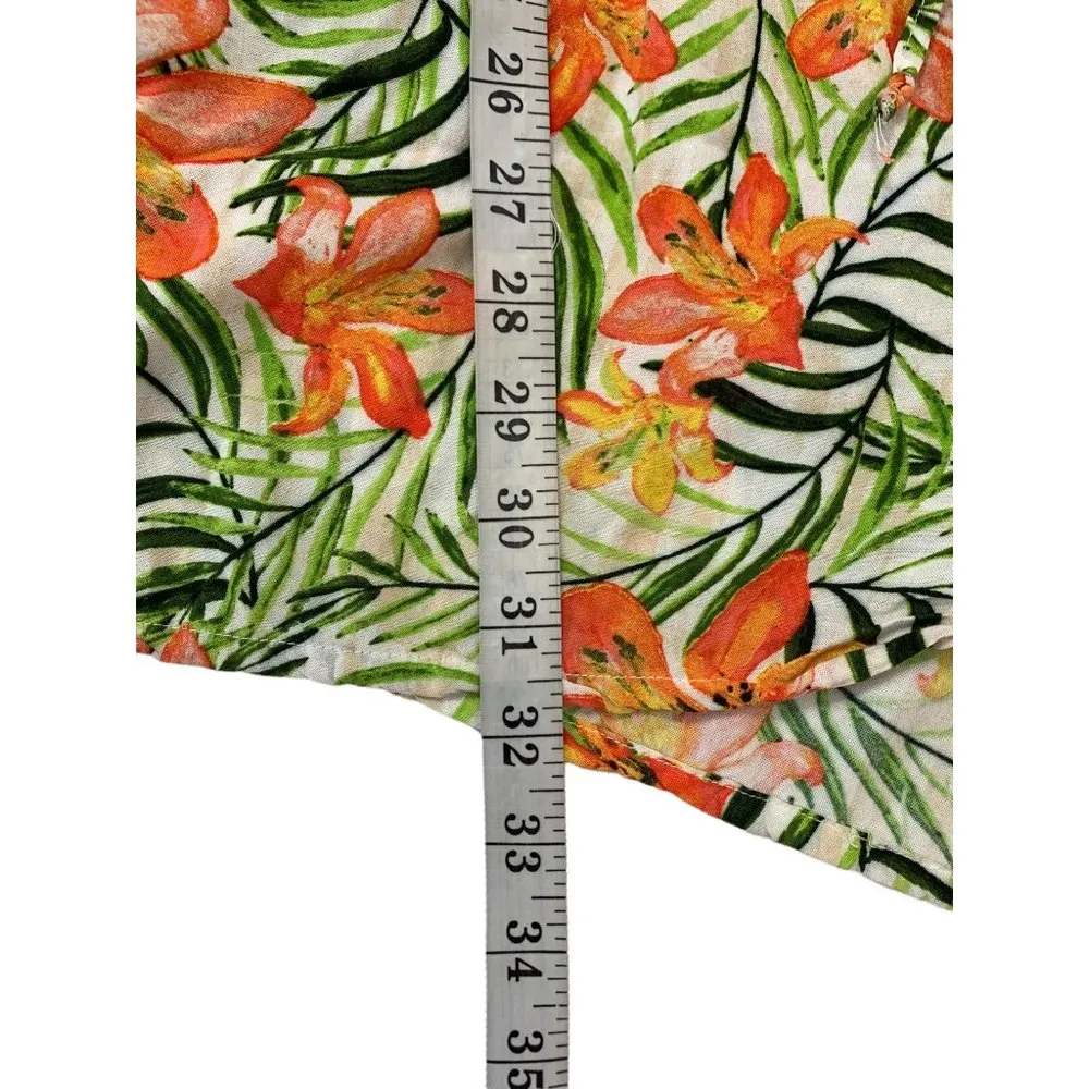 Cato Women's Rainforest Sleeveless Shorts Romper - Image 6