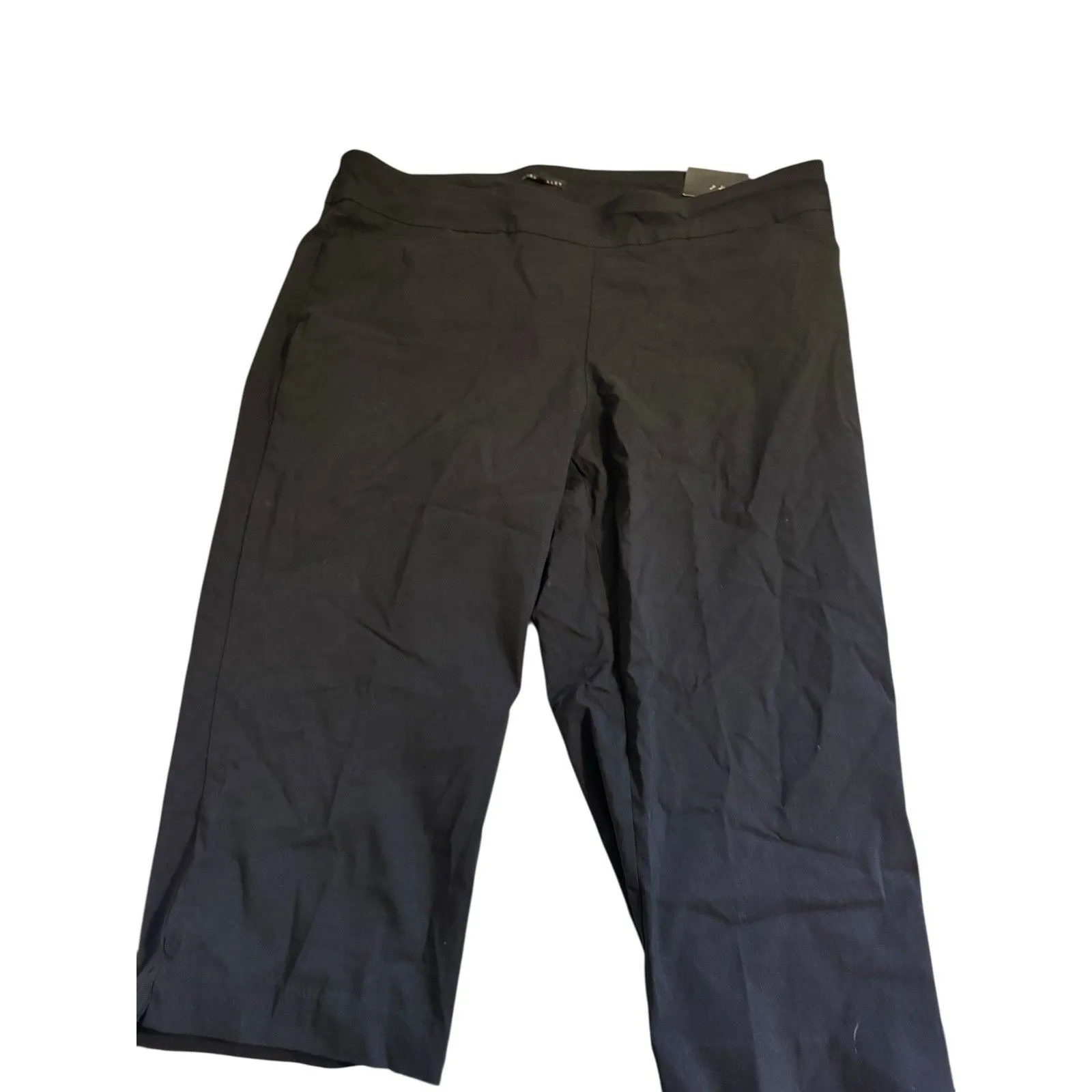 Napa Valley Women's Hidden Elastic Comfort Waistband Capris Size 22 Black NWT - Image 2