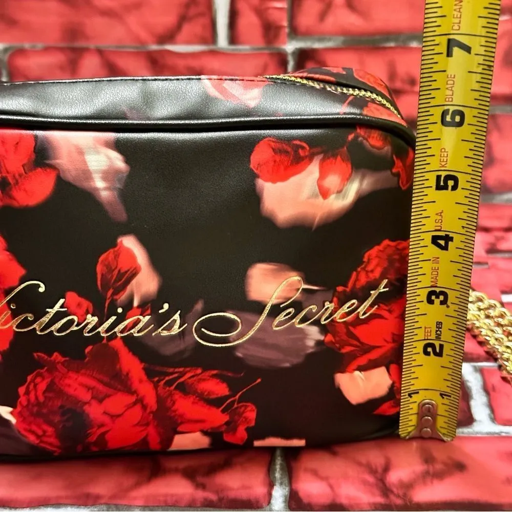 Victorias Secret Holiday Floral Crossbody Bag - Image 2