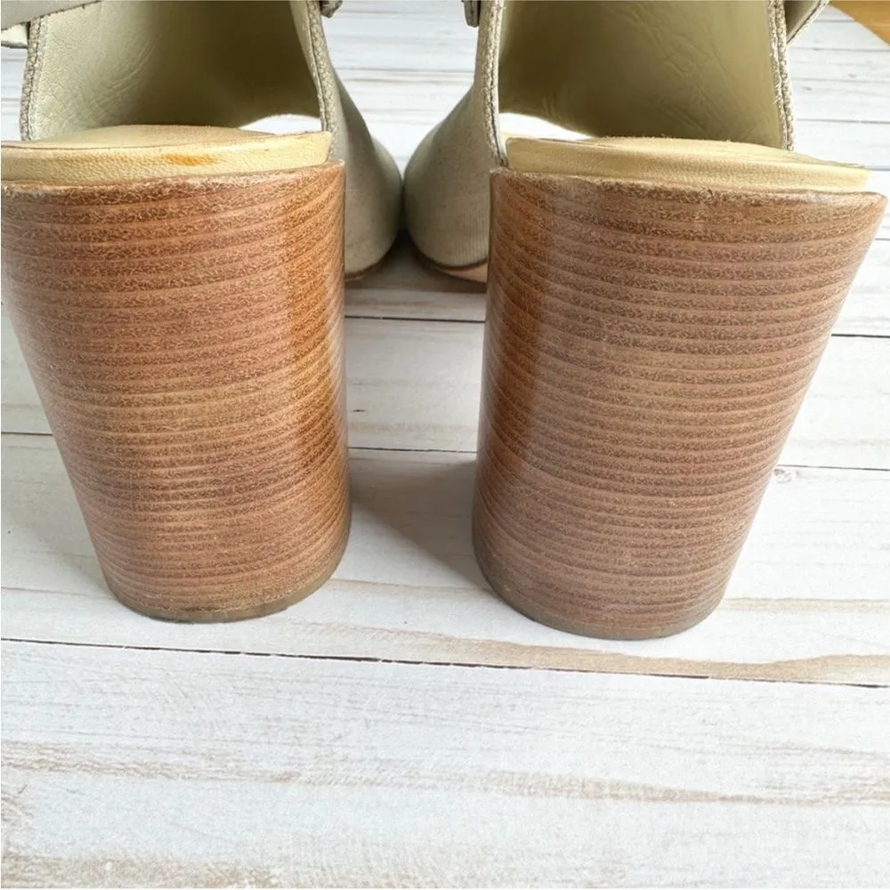 Leigh Natural Canvas Open Toe Sandal - Image 6