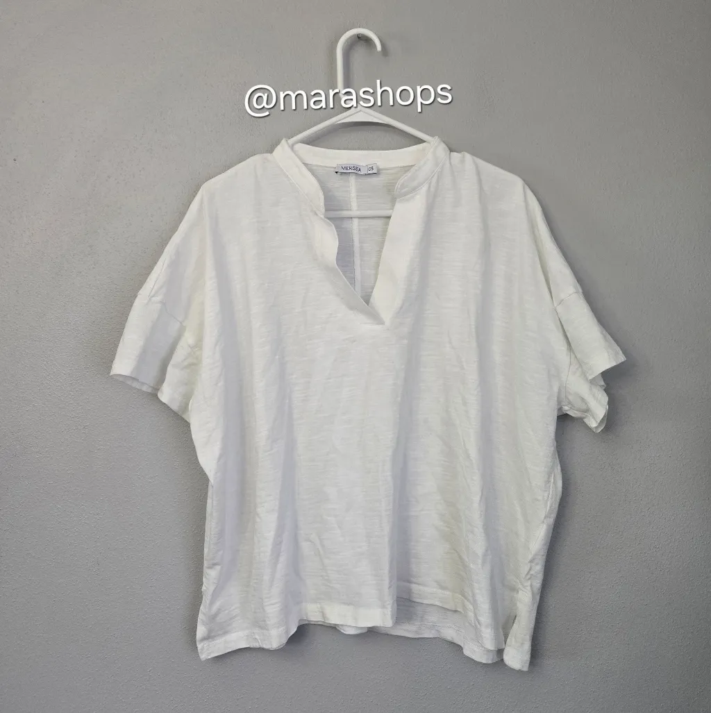 Mersea Amelia Short Sleeve Tee White Size undefined - Image 3