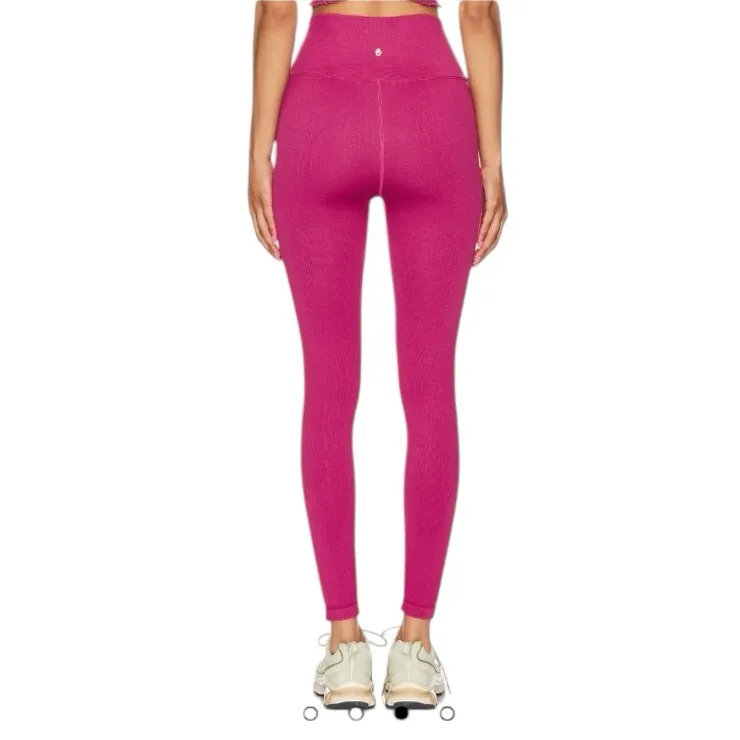 Spiritual Gangster - Love Sculpt Leggings Pink Haze Ribbed Sz M/L - Image 3