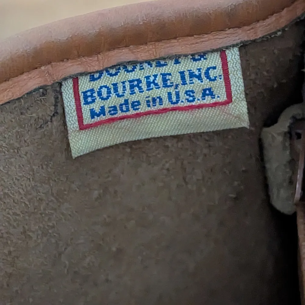 Vintage Dooney & Bourke AWL Crossbody Brown Purse - Image 2