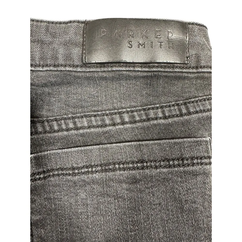 Parker Smith Grey Skinny Jeans Size 2 / 26 Raw Hem Ankle - Image 6