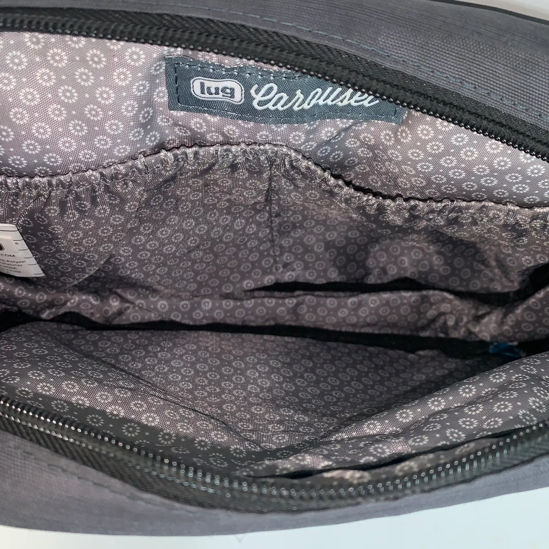 Gray Zipper Convertible Women’s Crossbody Bag - Image 3