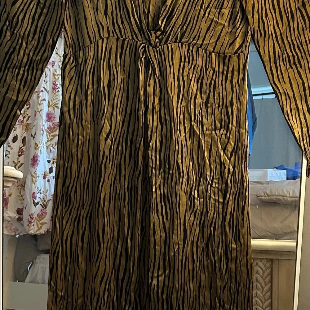 Petersyn Zuma Maxi Dress Rent the Runway Preloved M $438 Green Size M - Image 4