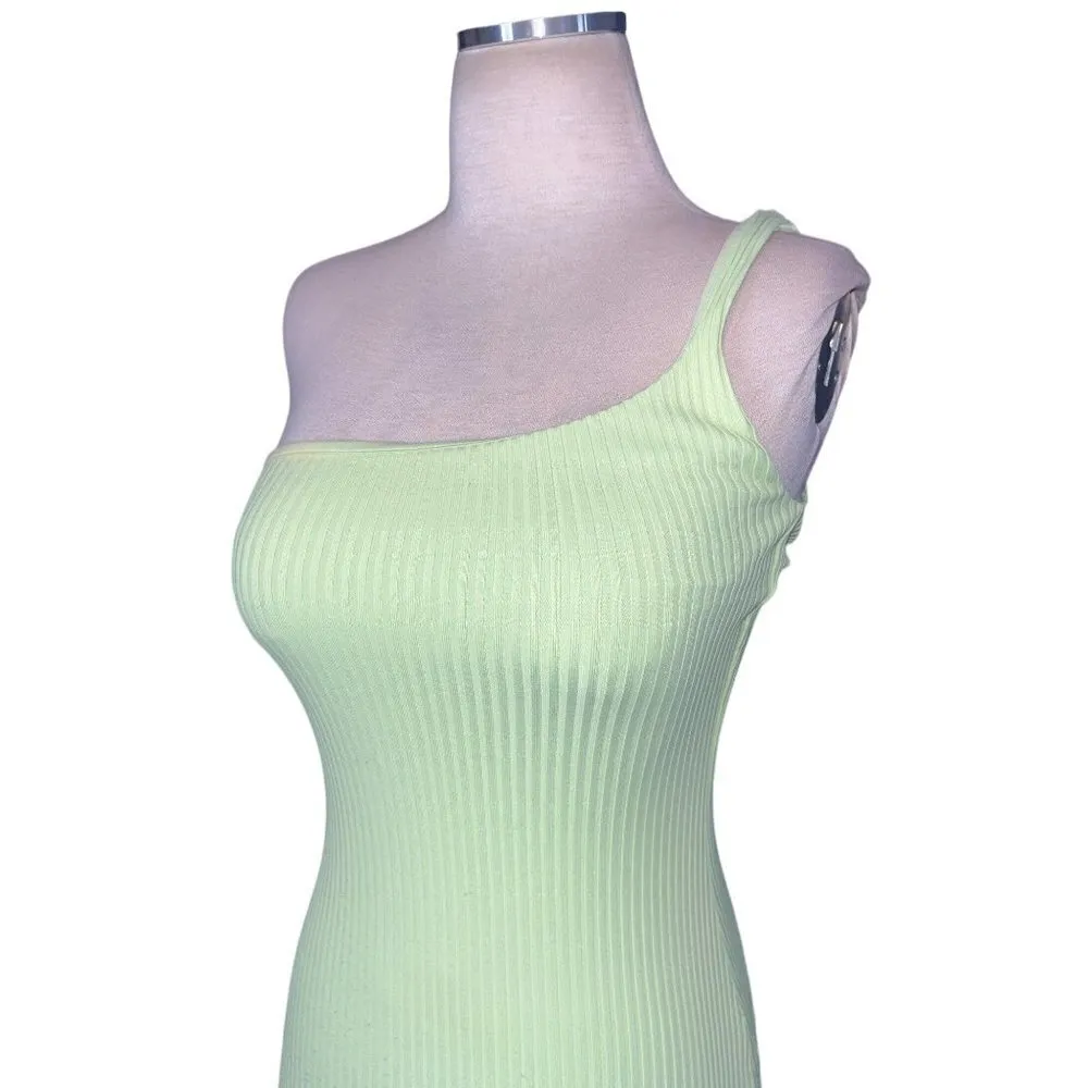 Gauge81 Erla One Shoulder Dress in Green XSmall Womens Mini Cocktail Size XS - Image 6