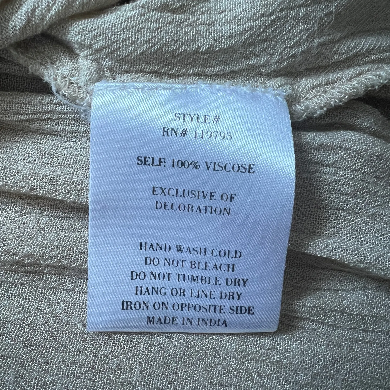 Sage the Label Mini Dress Size With Floral Embroidery. S - Image 6