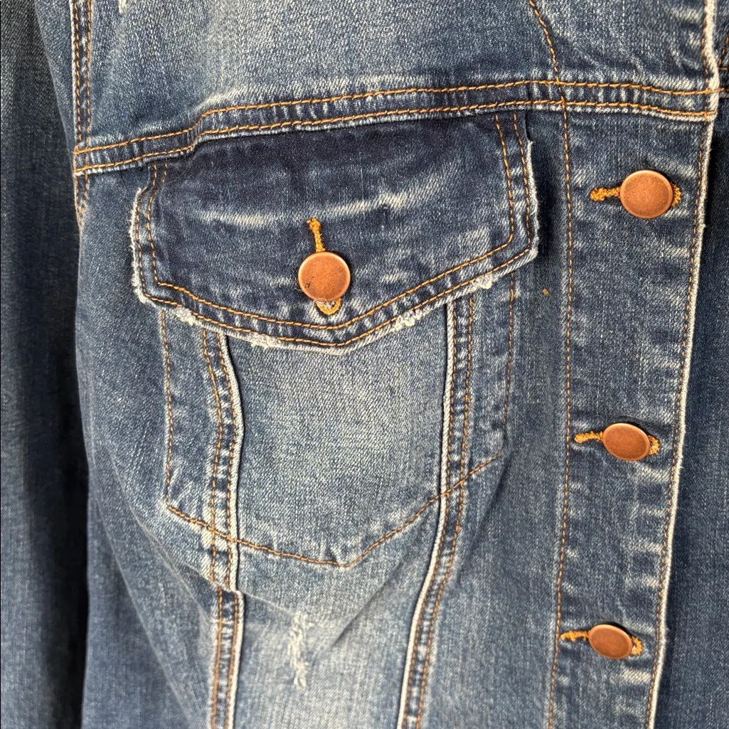 EUC Kut From The Kloth Jean Jacket Size 3X - Image 3
