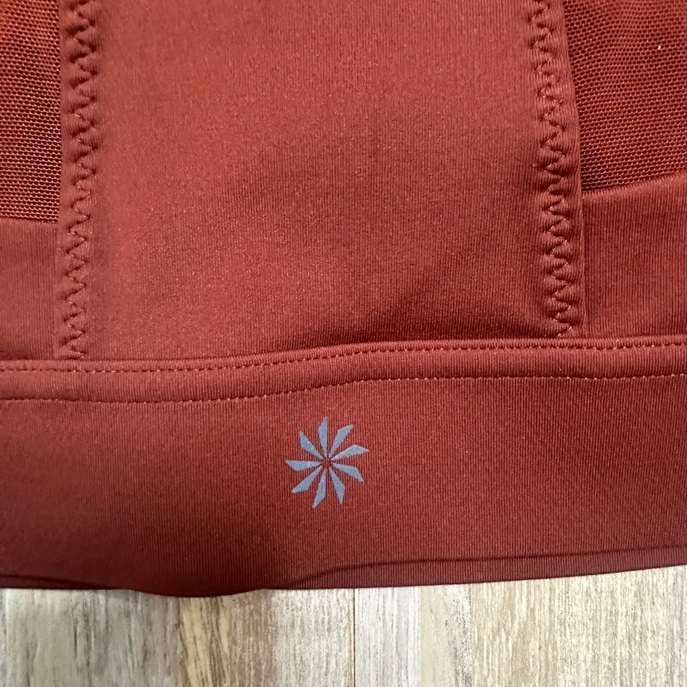 Athleta Hustle II Bra in Rust, Size 34B/C - Image 5