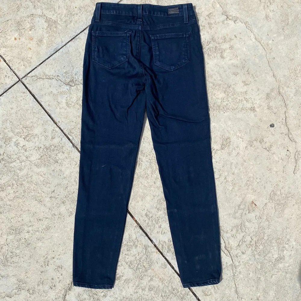 PAIGE Verdugo Ankle Dark Wash Skinny Jeans 26 - Image 9